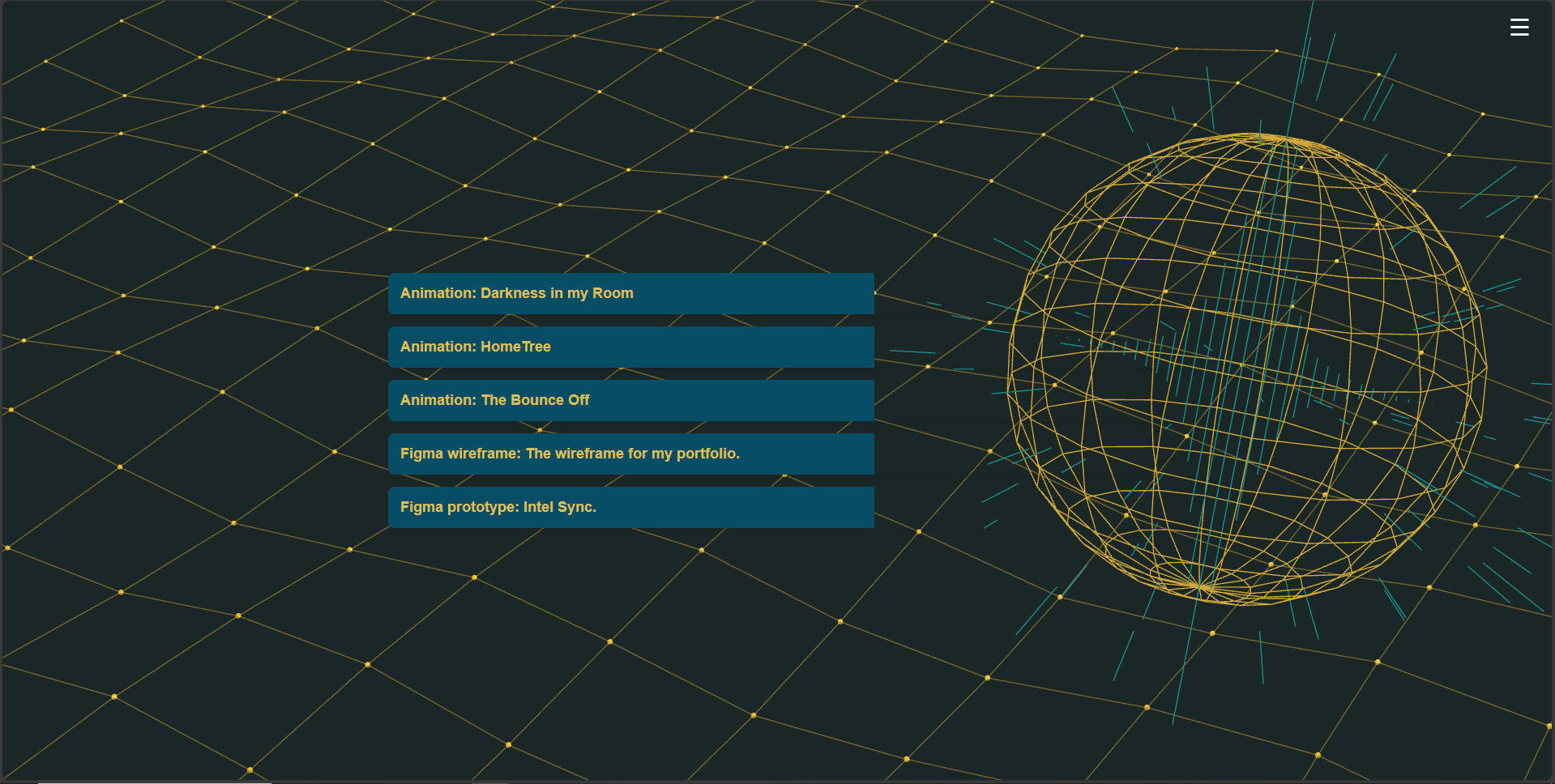Projects Page Screenshot